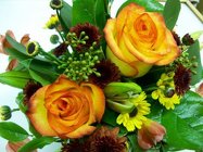 Mixed Vase Arrangement in Bright Spring Colors from Bunn Flowers & Gifts, local florist in Pittsburg, TX
